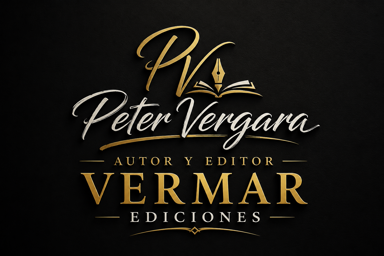 Logo oficial de Vermar Ediciones y Peter Vergara